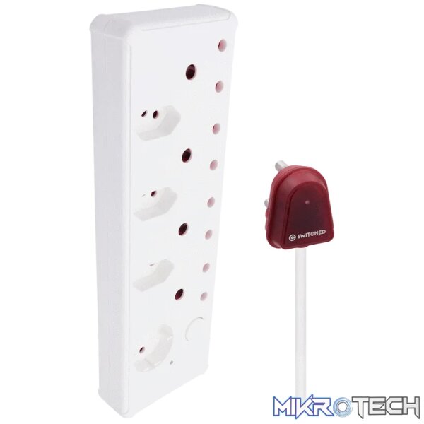 SWITCHED 8-way High Surge Multiplug 0.5m - Image 6