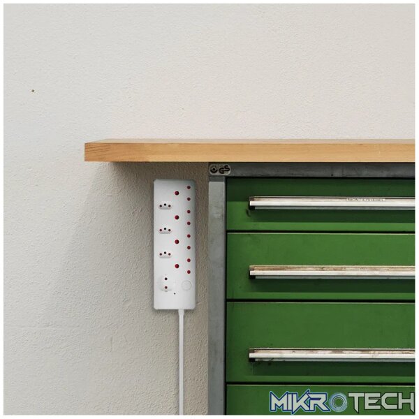 SWITCHED 8-way High Surge Multiplug 0.5m - Image 7