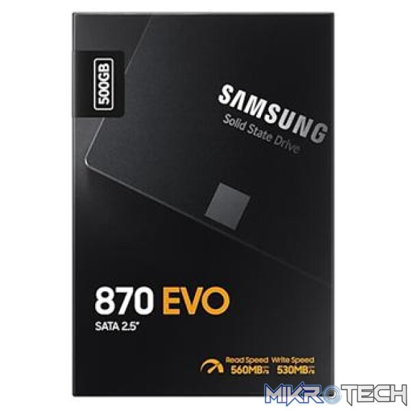 Samsung MZ-77E500BW 870 EVO 500GB 2.5" SATA 3.0 6 Gb/s SSD - Image 4