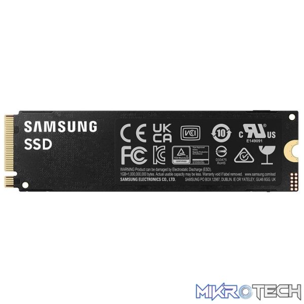 Samsung MZ-V9P1T0BW 990 PRO 1TB NVMe M.2 2280 PCI-Express 4.0 x4 SSD - Image 4