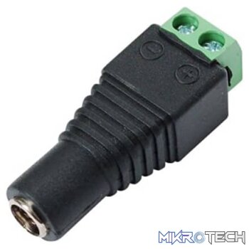 Security Camera Accessories DC SCREW JACK (FEMALE) CCTV Accessories