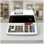 Sharp EL-2607V Premium Fast Printer Calculator AC Powered - Image 5