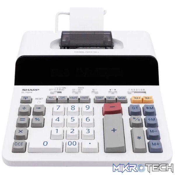 Sharp EL-T3314 Printing Calculator - Image 3