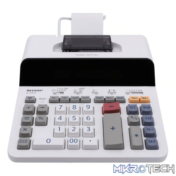 Sharp EL-T3314 Printing Calculator - Image 9