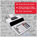 Sharp EL-T3314 Printing Calculator - Image 10