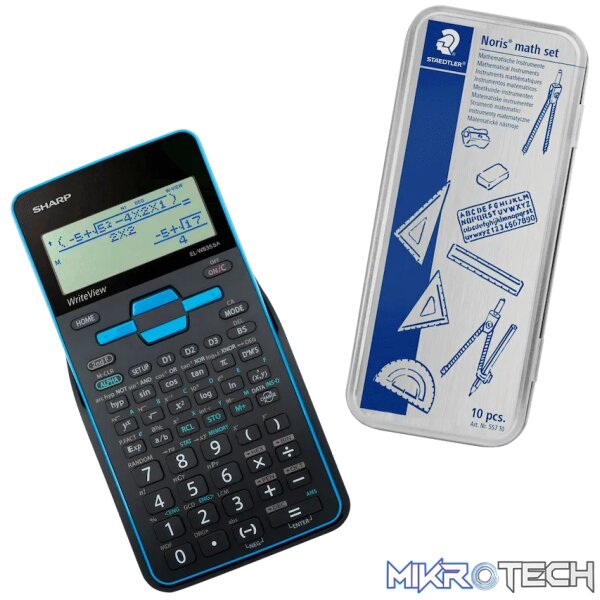 Sharp EL535 Scientific Calculator - 422 Functions- Blue - Image 2