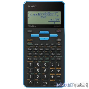 Sharp EL535 Scientific Calculator - 422 Functions- Blue