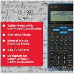 Sharp EL535 Scientific Calculator - 422 Functions- Blue - Image 10