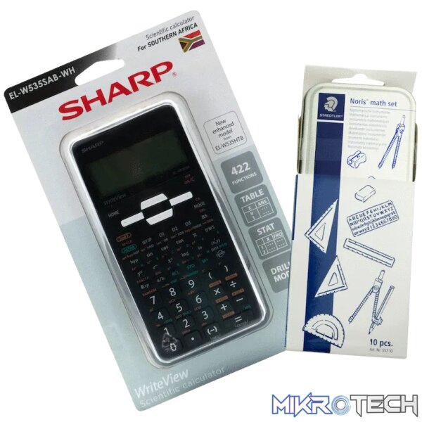 Sharp EL535 Scientific Calculator - 422 Functions - White - Image 3