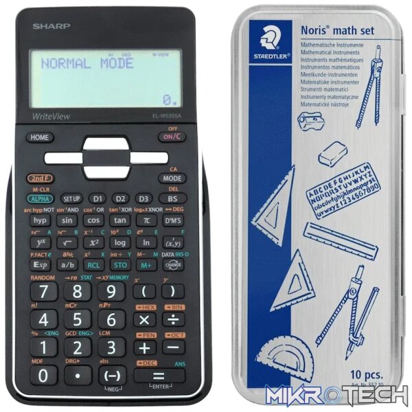 Sharp EL535 Scientific Calculator - 422 Functions - White - Image 4