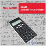 Sharp EL535 Scientific Calculator - 422 Functions - White - Image 7