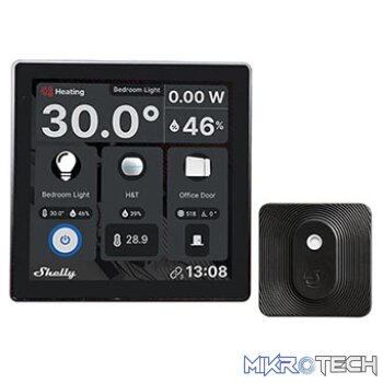 Shelly Wall Display (Black) + Blu H&T (Black) (Bundle)