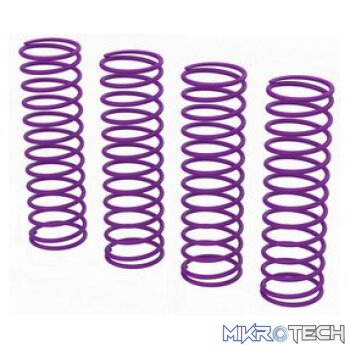 Shock Spring Set E 0.50N/mm Purple (4) GROM