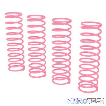 Shock Spring Set E Pink 0.50N/mm (4) GROM