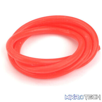 Silicone 2' Fuel Tubing - Red
