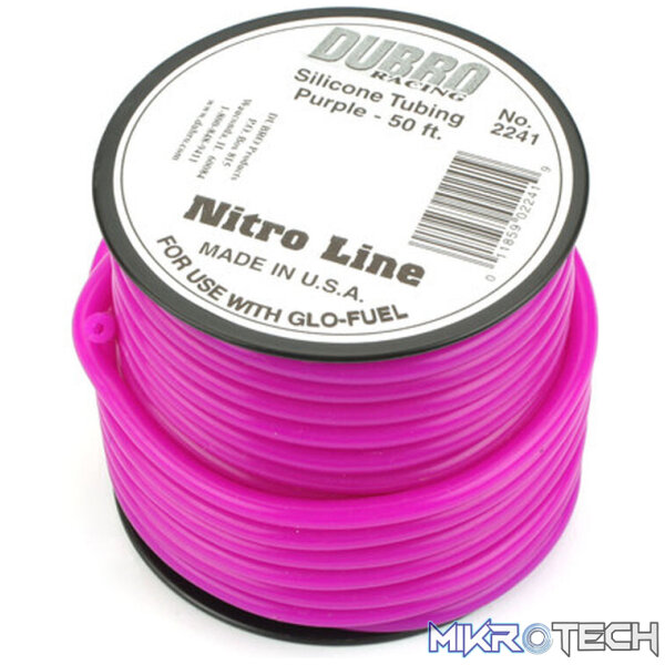 Silicone 50' Fuel Tubing - Purple Silicone 50' Fuel Tubing - Purple