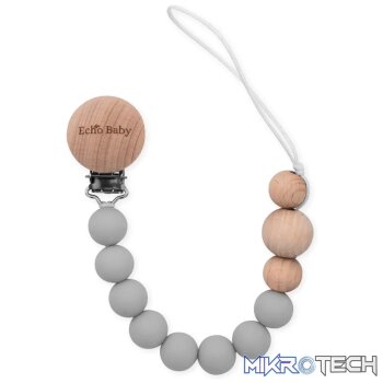 Silicone Dummy Clip - Stone