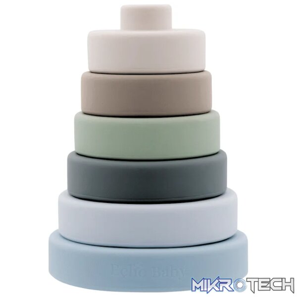 Silicone Stacking Rings - Ocean Silicone Stacking Rings - Ocean