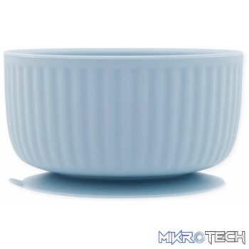 Silicone Suction Bowl - Powder Blue