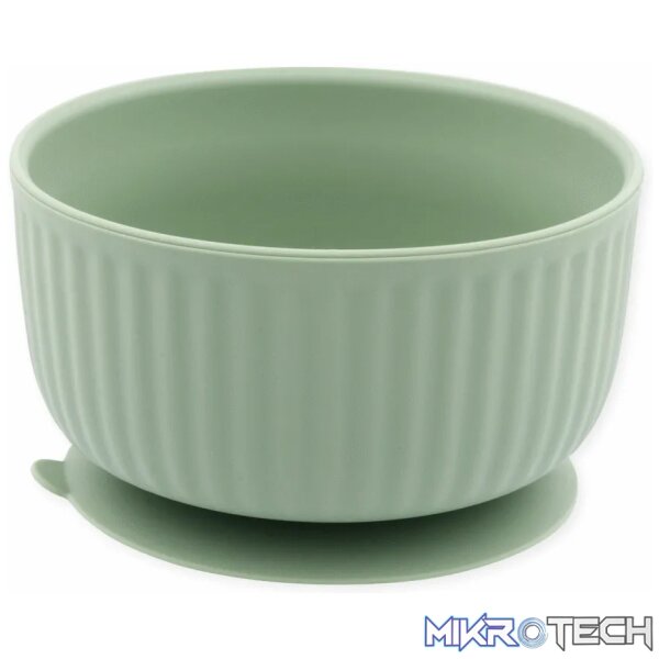 Silicone Suction Bowl - Sage Silicone Suction Bowl - Sage