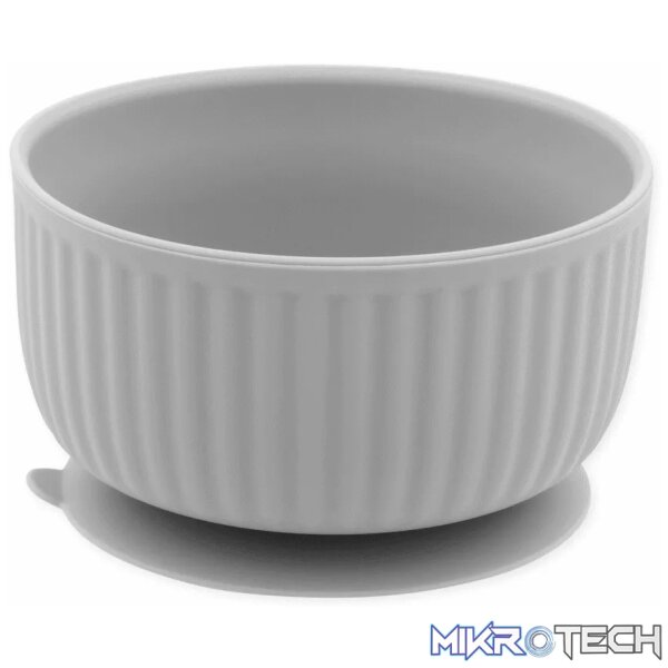 Silicone Suction Bowl - Stone Silicone Suction Bowl - Stone