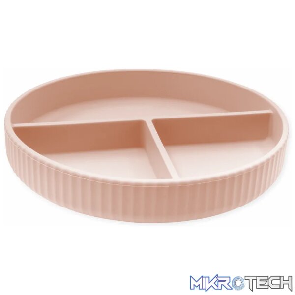 Silicone Suction Plate - Rose Silicone Suction Plate - Rose