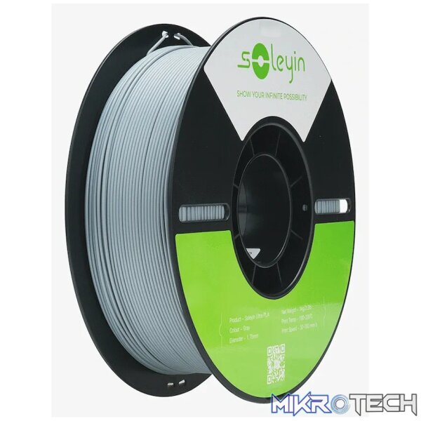 Soleyin Ultra PLA Matte Gray - Image 3