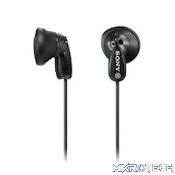 Sony MDR-E9LP (Black) Stereo Earbuds - Image 2
