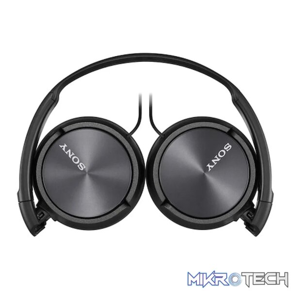 Sony MDR-ZX310AP (Black) Folding Aux Headphones with Mic - Image 2