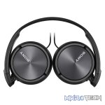Sony MDR-ZX310AP (Black) Folding Aux Headphones with Mic - Image 4
