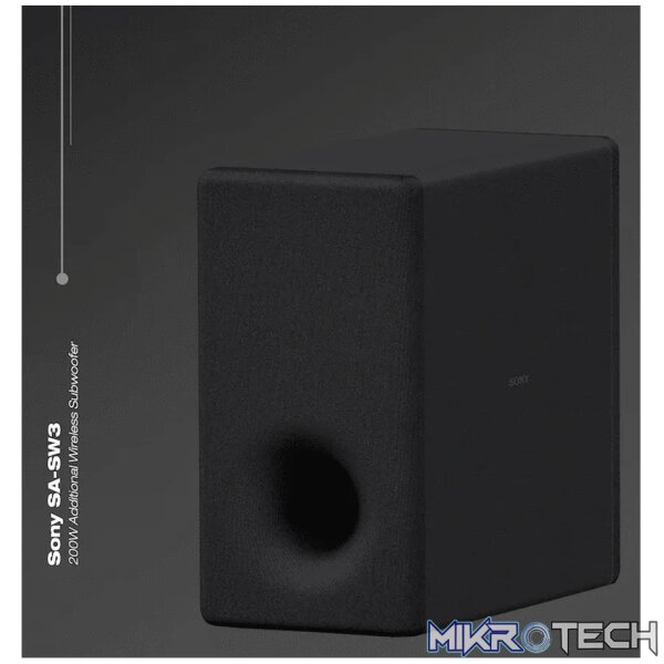 Sony SA-SW3 200w Wireless Subwoofer - Image 5