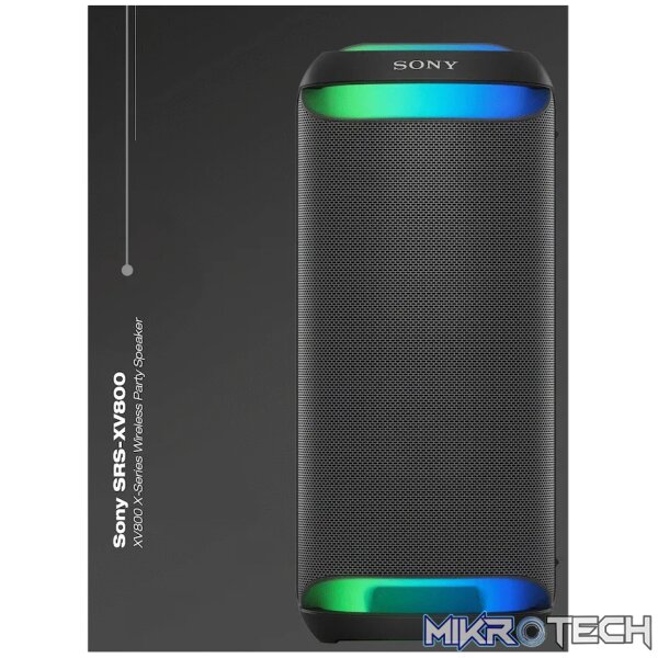 Sony SRS-XV800 High Power Wireless Party Speaker - Image 5
