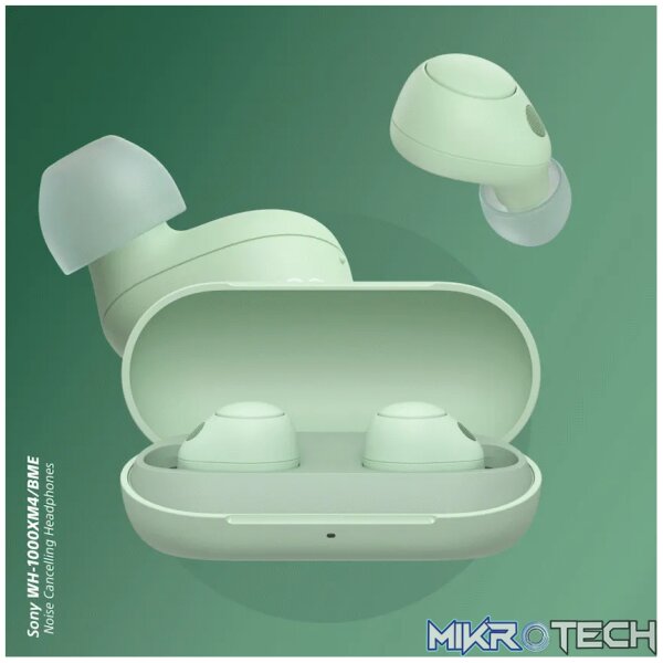 Sony WF-C700N (Green) True Wireless Earbuds - Image 4