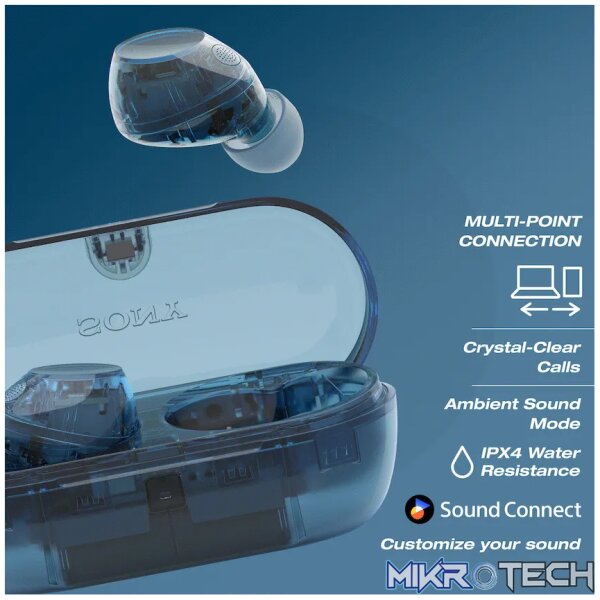 Sony WF-C710N (Blue) True Wireless Earbuds - Image 7