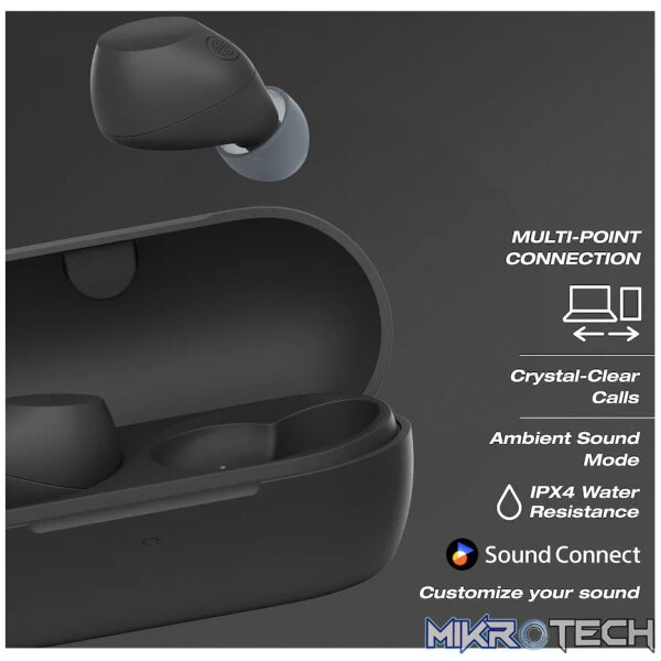 Sony WF-C710N True Wireless Earbuds (Black) - Image 8