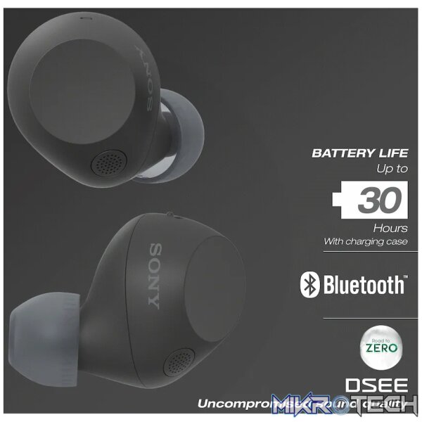 Sony WF-C710N True Wireless Earbuds (Black) - Image 9