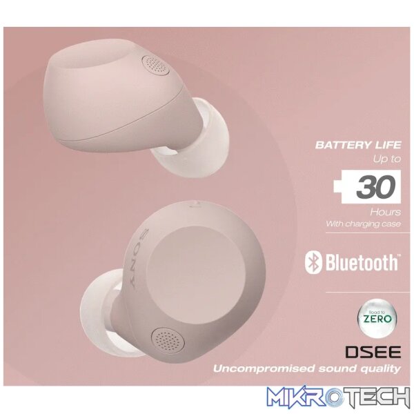 Sony WF-C710N True Wireless Earbuds (Pink) - Image 7