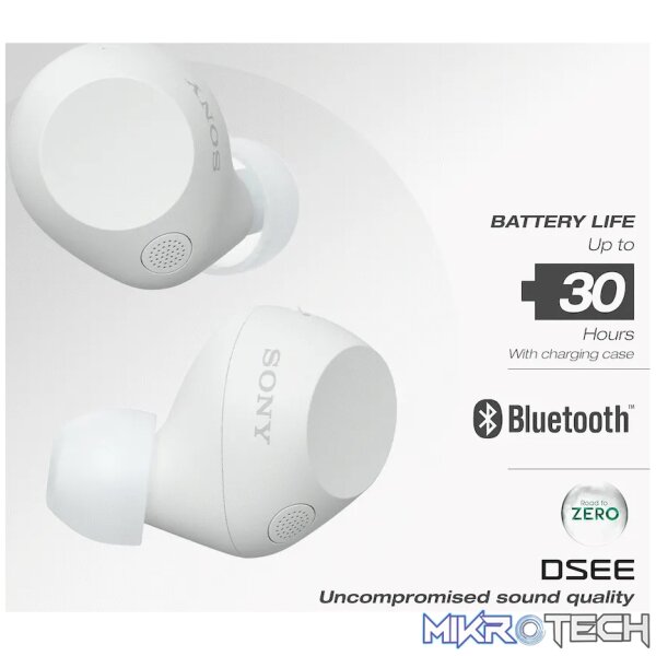 Sony WF-C710N (White) True Wireless Earbuds - Image 9