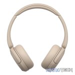Sony WH-CH520 (Beige) Bluetooth On-Ear Headphones