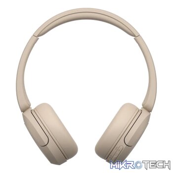 Sony WH-CH520 (Beige) Bluetooth On-Ear Headphones
