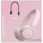 Sony WH-CH520 (Pink) Bluetooth On-Ear Headphones - Image 13