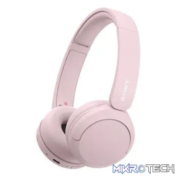 Sony WH-CH520 (Pink) Bluetooth On-Ear Headphones