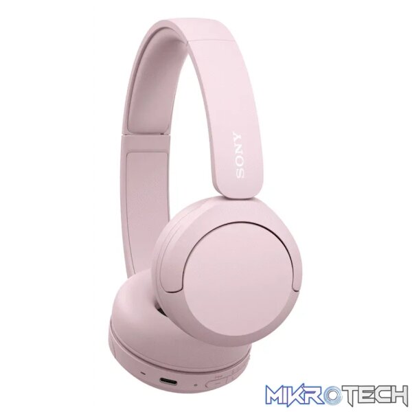 Sony WH-CH520 (Pink) Bluetooth On-Ear Headphones - Image 7