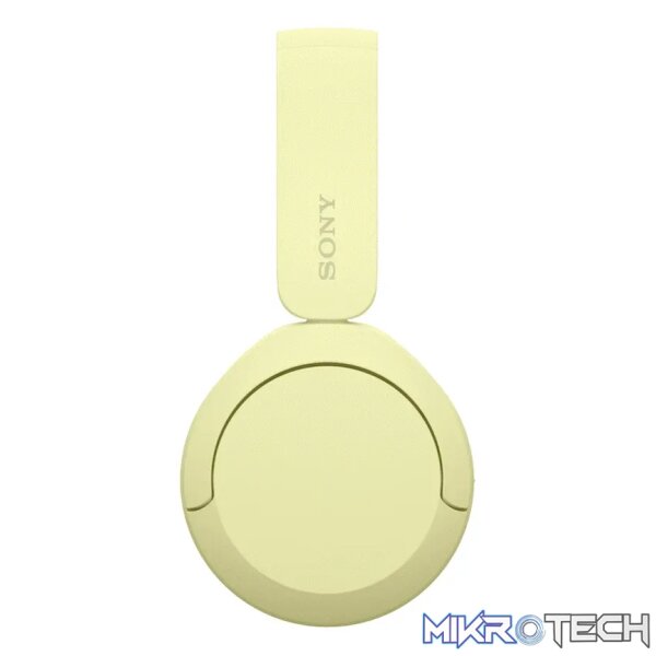 Sony WH-CH520 (Yellow) Bluetooth On-Ear Headphones - Image 3