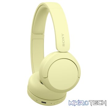 Sony WH-CH520 (Yellow) Bluetooth On-Ear Headphones