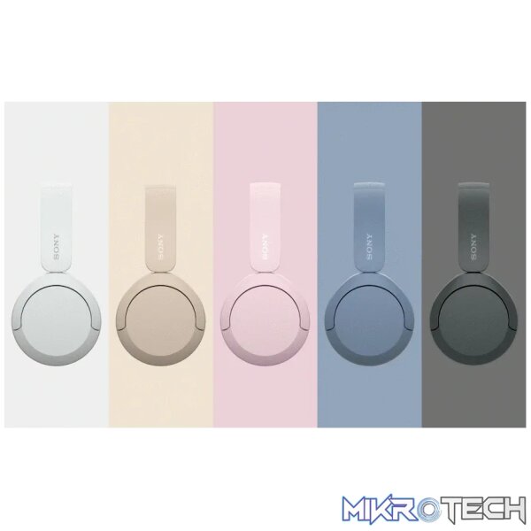 Sony WH-CH520 (Yellow) Bluetooth On-Ear Headphones - Image 5