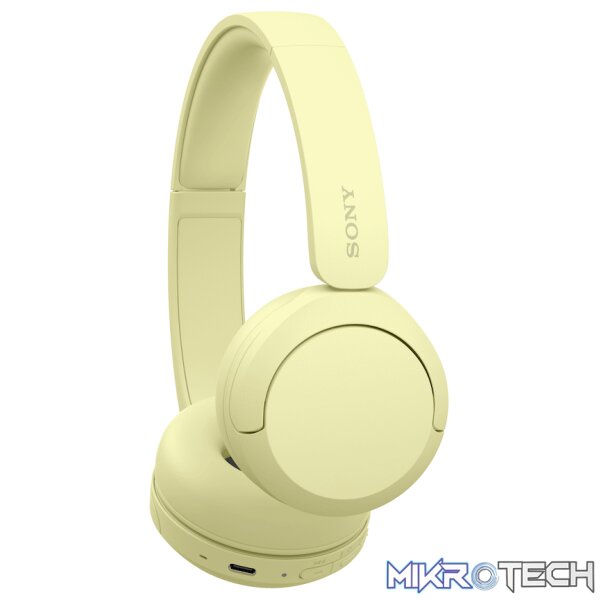 Sony WH-CH520 (Yellow) Bluetooth On-Ear Headphones Sony WH-CH520 (Yellow) Bluetooth On-Ear Headphones