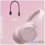 Sony WH-CH720 (Pink) Noise Cancelling Over-Ear Headphones - Image 13