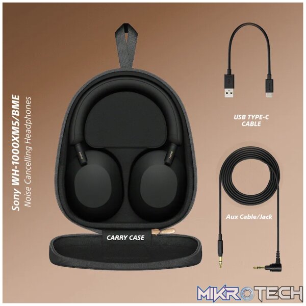 Sony WH1000XM5 (Black) Noise-Cancelling BT Headphones - Image 2