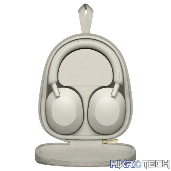 Sony WH1000XM5 (Silver) Noise-Cancelling BT Headphones - Image 2